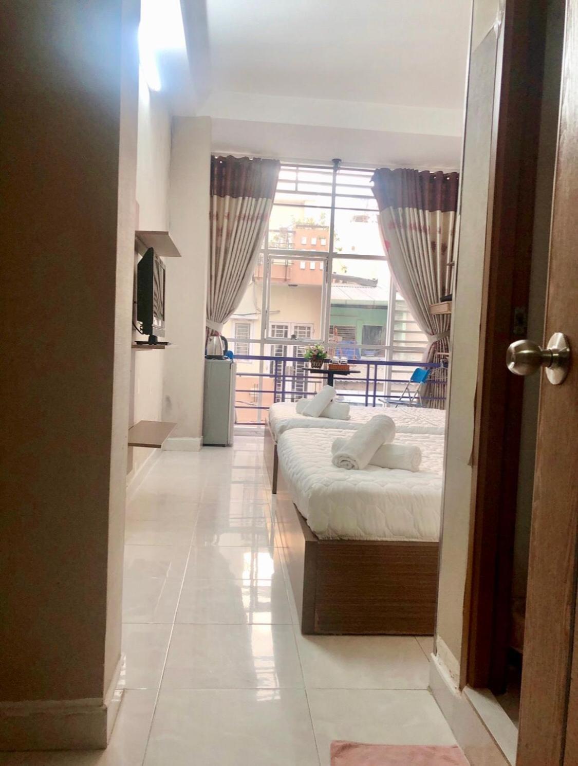 Thanhha Guesthouse At Bui Vien Walking Street 胡志明市 外观 照片