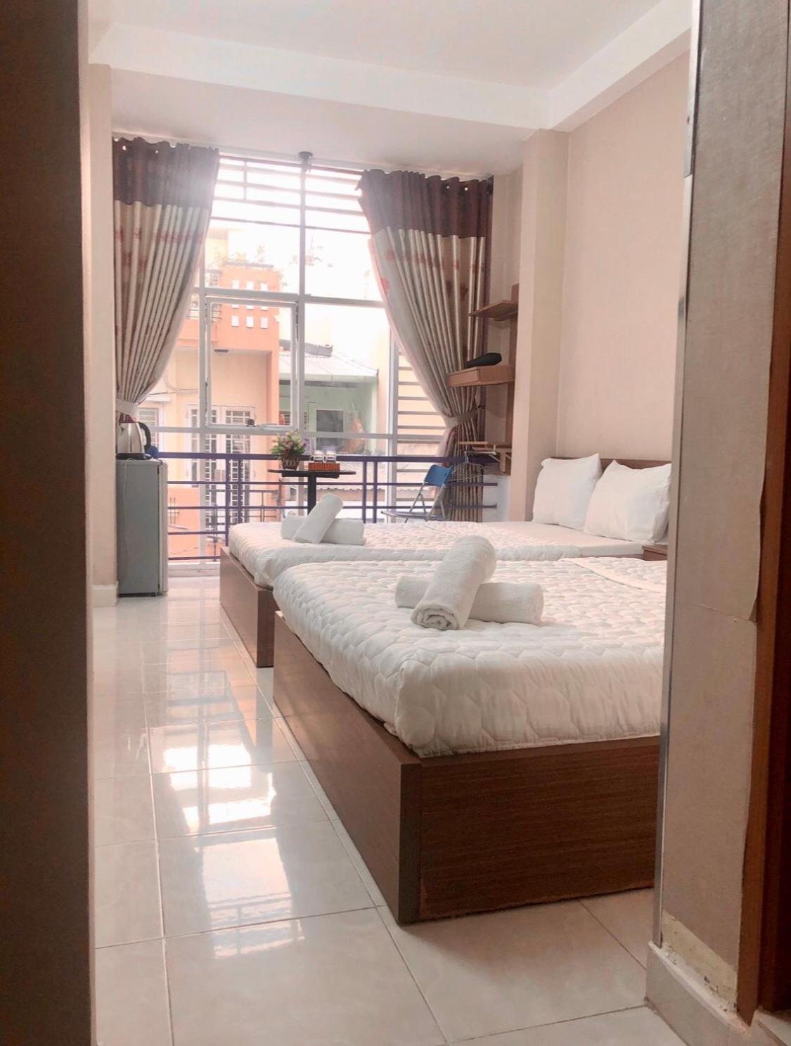 Thanhha Guesthouse At Bui Vien Walking Street 胡志明市 外观 照片